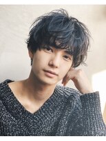 《セットを簡単に》パーマで大人の雰囲気に/フェザーパーマ