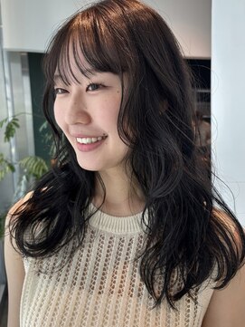 シキ オルガン 大宮(siki ORGAN) ミディアムレイヤー×オリーブグレージュ