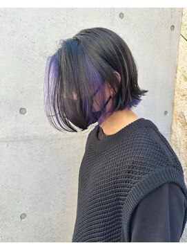 インナーカラーハイライト【ミッドナイトパープル】