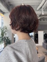 カフ(CAF)&nbsp;CAF 照下 イメチェン　ボブ　ニュアンスパーマ 大阪