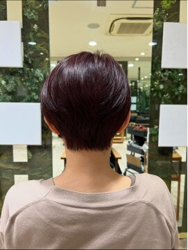 テラスアヴェダ 福岡パルコ店(Terrace AVEDA) 光に透けるとより鮮やかに ディープヴァイオレットカラー