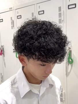 メンズヘアフェイス(Men's hair FACE。) プードルパーマ/スパイラルパーマ/メンズパーマ