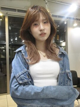 アクアオモテサンドウ(ACQUA omotesando) ◯レイヤーカット/オリーブベージュ/ブリーチなしダブルカラー