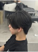 流れるセンターパート