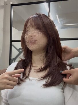 CHROMA private  salon【クロマ　プライベートサロン】【9月OPEN（予定）】 重めシルエットのハイレイヤー