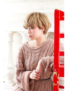 ミンクス 青山店(MINX) 2014人気 カジュアル マッシュショート 長澤まさみさん風