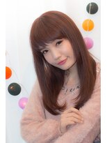 ミシェリー(misherry)&nbsp;♪misherry フリンジバング　ピンク　スポンテニアス♪２