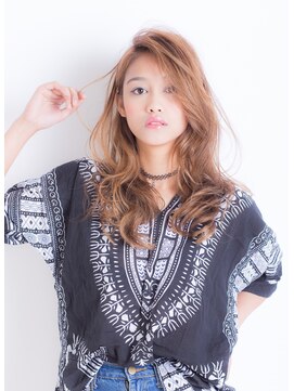 ジャン クロード ビギン 表参道店(JEAN CLAUDE BIGUINE) 外国人風バレイヤージュカラーナチュラルヘア　20代30代40代