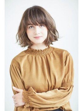 ヘアーアンドメイク アズール 志木店(Hair&Make Azur) 【Azur 志木店】 ゆるふわボブ