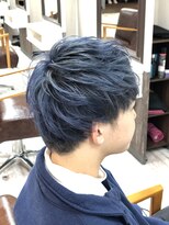 ヘアーパッション(Hair Passion) マッシュレイヤー&ブルーアッシュ