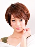 スタイリング簡単/襟足スッキリショートボブ