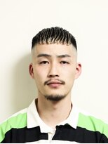 レンゲン(LENGEN)&nbsp;七三オールバックかき上げヘアコンマヘア２２９