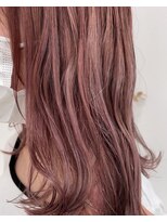 ドロップ ピンクベージュカラー