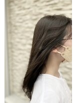 ハール ヘア スタジオ(haar HAIR STUDIO) ネイビーグレージュ　暗髪　グローバルトリートメント