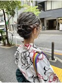 浴衣ヘアアレンジ