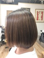 クレス 新宿御苑前(cresc)&nbsp;ベージュ×ナチュラルストレート艶髪