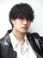 オーシャントーキョー 渋谷神南(OCEAN TOKYO) 人気黒髪マッシュウルフ