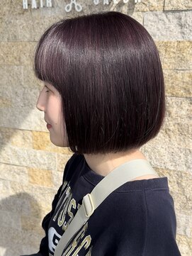 レシピ(recipe) バイオレットカラー　カシスカラー