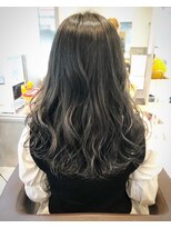 アース 錦糸町店(HAIR&MAKE EARTH) コントラストグレー×エアータッチハイライト