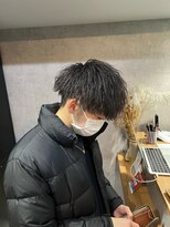 パーク バイ クリーム 大宮(PARK by CREAM)&nbsp;【メンズ】縦落ちツイストスパイラルパーマ