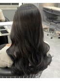 韓国レイヤー/韓国風/ボブ/髪質改善/黒髪/ブリーチなし〔池袋〕