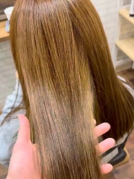 エル(elu.)の写真/艶と柔らかさが手に入る髪質改善トリートメント☆くせ,うねりを整えハリ・コシUP！見違えるほどのツヤ髪に*