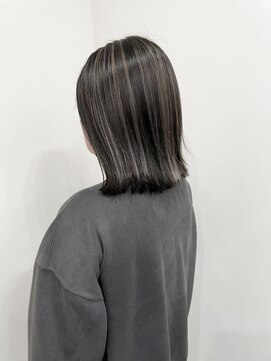 オル(Olu) 【MASAYA】コントラストハイライトカラー×大人スタイル