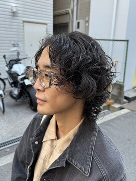 ヒカリス 中崎店(HIKARIS) メンズ × パーマ