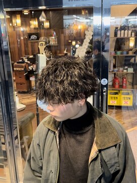 フォーシー(For.c.c.c.c) 波巻きパーマ[川口/浦和/越谷/東川口/メンズパーマ/メンズカット