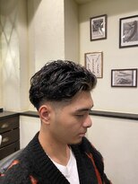 スカイシープレイス 錦糸町&nbsp;宮城リョータ風パーマ[錦糸町/理容室/バーバー/フェード/パーマ]