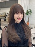 韓国ヘア/韓国スタイル/縮毛矯正/髪質改善/レイヤーカット