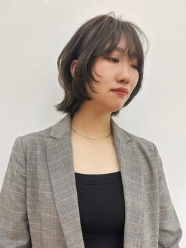 ニール シトロン 名古屋 伏見 丸の内(NEELU citron) 【Neelu_misa】くすみオリーブカラー