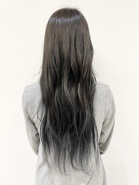 アヤラ オーガニックアンドスパ 東船橋店(AYALA) 【TOA】ブルーアッシュ×緩~くコテ巻き