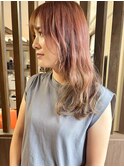 コーラルブラウン×ショコラベージュ　ブリーチなし