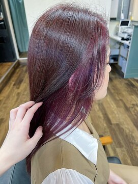 テーラヘアー 成田店(TELA HAIR) ピンクラベンダーカラー♪