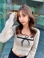 クム(kumu)&nbsp;【kumu】 艶カラー/顔周りカット/栄/名古屋