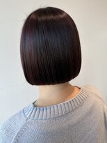 サラ ビューティー サイト 古賀店(SARA Beauty Sight)&nbsp;ボブ/ハイライト/ボルドー/艶カラー/暖色/冬カラー/20代30代40代