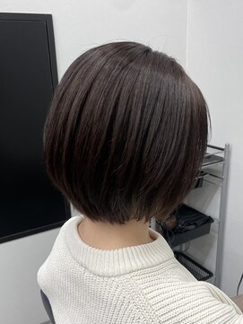 アルター(aL ter) 【ショートボブ×ブラウン】メルティーカラー/似合わせカット