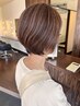 【穴吹指名限定】カット＋明るい白髪染め（ブリーチ不使用）