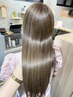 【話題のトステア配合◎圧倒的艶髪】艶カラー+髪質改善TR+超音波付き15000円