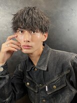 ロウ 銀座(RAW)&nbsp;メンズパーマ　コンパクトマッシュ