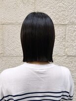 ハピネス 河原町店(Happiness)&nbsp;ワンレンボブ　暗めカラー　京都美容室　進詩織