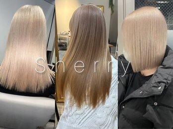 シェリー(Sherry)の写真/【大国町/カットカラー¥7000～】ナチュラルカラーからブリーチを使用したカラーまで思い通りに。