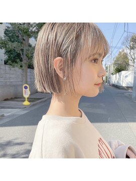 ガーデン 渋谷(GARDEN) 簡単スタイリング伸ばしかけヘア小顔ヘアブリーチなしカラー
