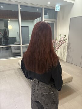 ローレンアオ(LOREN AO) 【LOREN AO】チェリーピンク/艶ロング