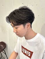アルジャーノンシロ(ALGERNON shiro) フェザーパーマ/メンズパーマ/メンズスタイル【石川　駿之介】