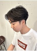 フェザーパーマ/メンズパーマ/メンズスタイル【石川 駿之介】