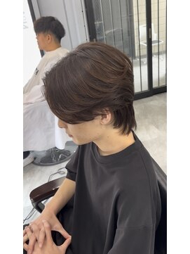 ノア(NOAH) センターパートニュアンスパーマ