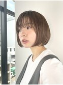 大人可愛いショートボブ【今池/池下/千種/髪質改善】