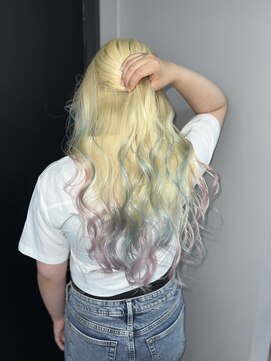 ギミックパシャ(GIMMICK pasha) 抜きっぱなし/ブロンド/デザインカラー